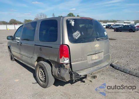 2006 Chevrolet Uplander Ls из США, поврежденный, VIN 1GNDV23L86D160852